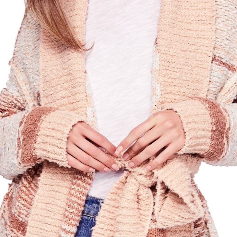 NEW Free People Cozy Cabin Cream Sweater - Picture 2 of 5